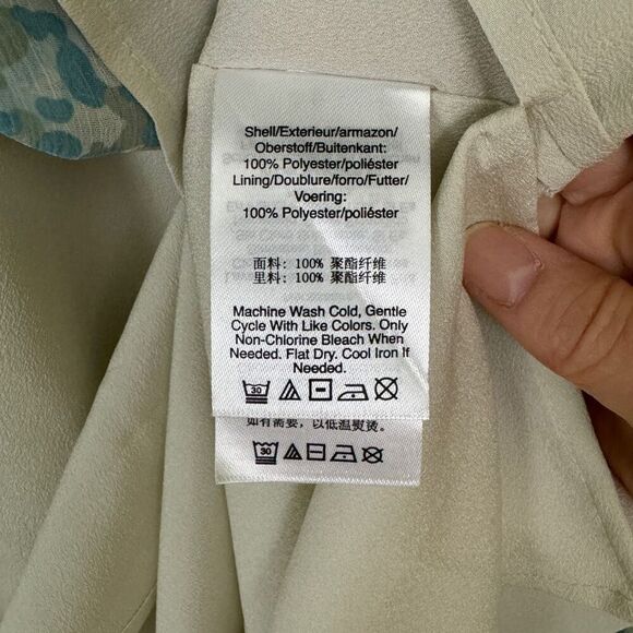 DKNY Animal Print Maxi Skirt - Size XS - Picture 7 of 9